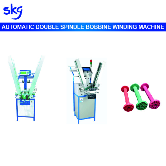 Automatic Double Spindle Bobbin Winding Machine